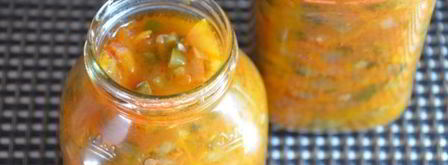 икра из огурцов на зиму. Шаг 9