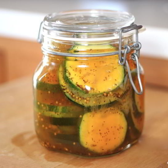 Рецепт кабачков кусочками на зиму