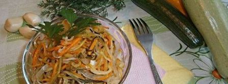 кабачки по-корейски на зиму. Шаг 6