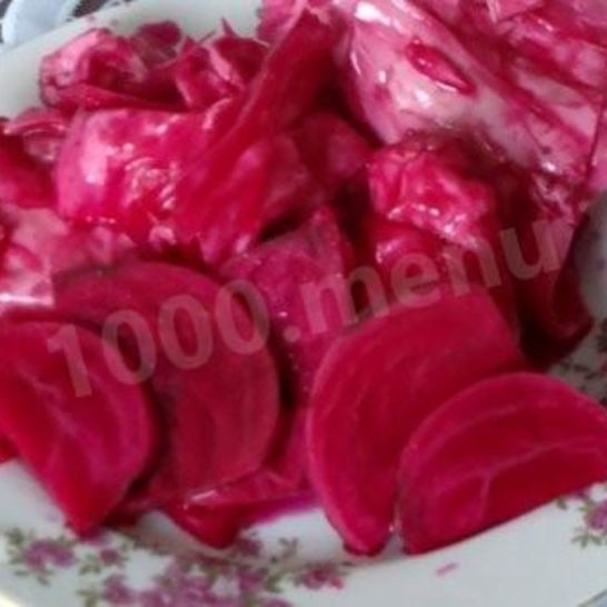 Рецепт капусты пелюстка с буряком на зиму