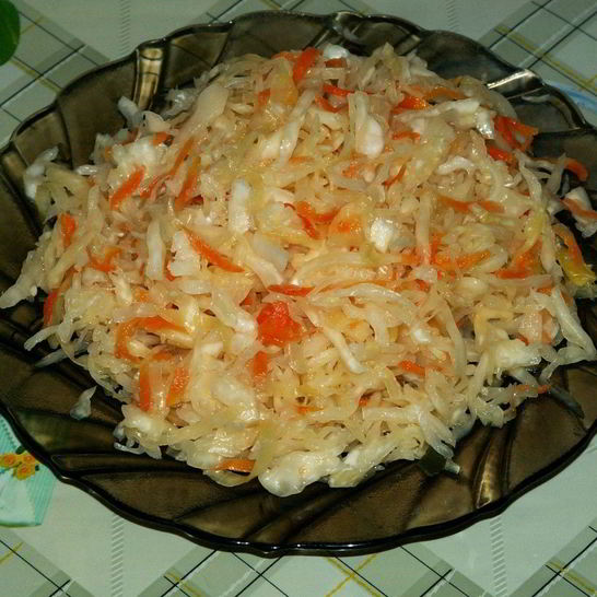 Рецепт капусты с медом на зиму