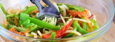 хе из баклажанов на зиму. Шаг 13