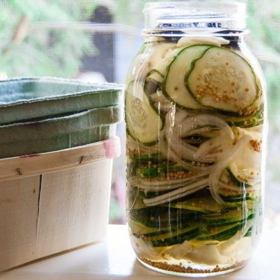 Рецепт кисла-сладких огурчики на зиму