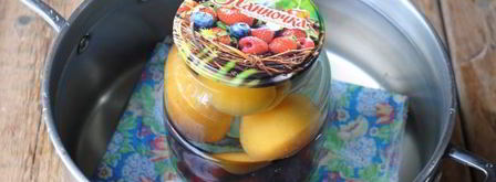 абрикосово-вишневый компот на зиму. Шаг 10