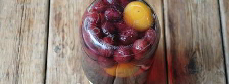 абрикосово-вишневый компот на зиму. Шаг 12