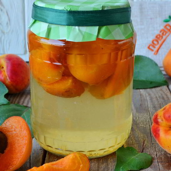 Рецепт абрикосового компота