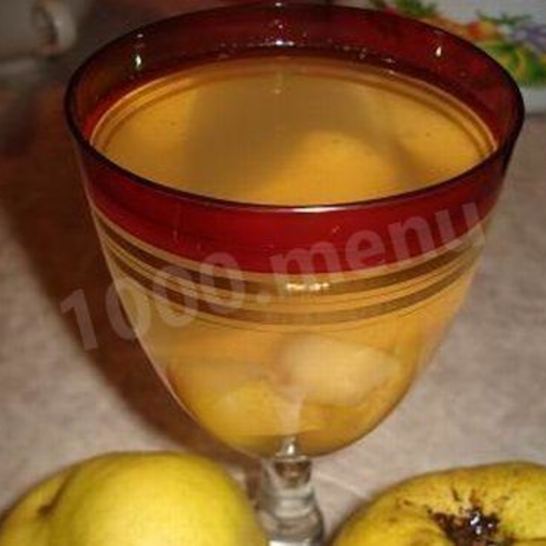 Рецепт айвового компота из айвы