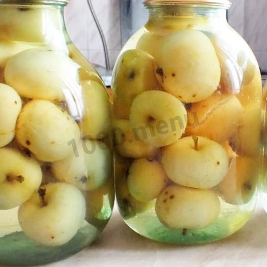 Рецепт антоновки на зиму компотом