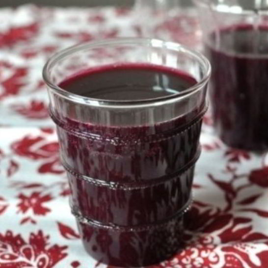 Рецепт черничного компота