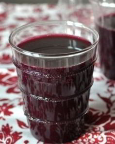 Черничный компот