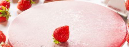 клубничное компоте для торта. Шаг 21