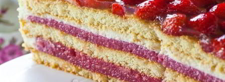 клубничное компоте для торта. Шаг 22