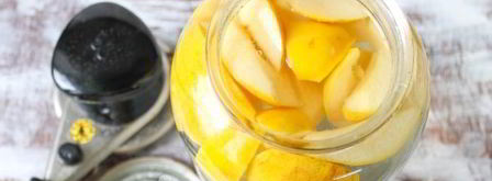 компот из айвы на зиму без стерилизации. Шаг 5