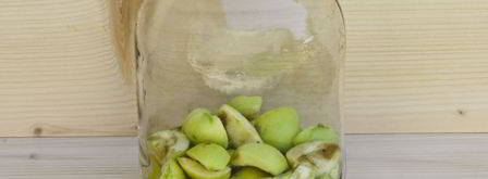 компот из алычи и яблок на зиму. Шаг 4