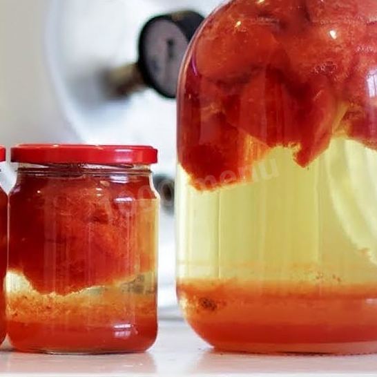 Рецепт компота из арбуза на зиму