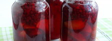 компот из брусники с яблоками на зиму. Шаг 10