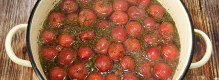 компот из черешни в кастрюле. Шаг 7