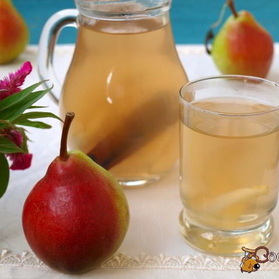 Рецепт компота из груш с корицей