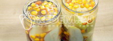 компот из груш с облепихой. Шаг 5