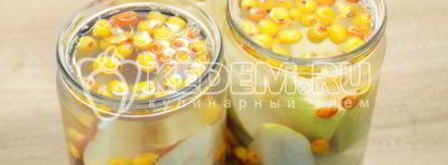 компот из груш с облепихой. Шаг 7