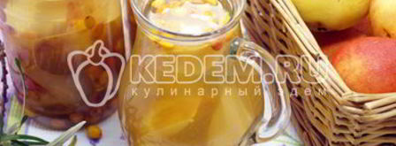 компот из груш с облепихой. Шаг 10