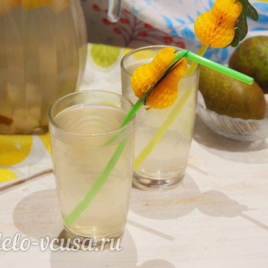 Рецепт компота из груш