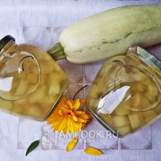 Рецепт компота из кабачков на зиму