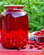 Компот из кизила на зиму