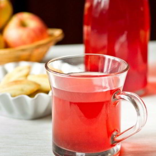 Рецепт компота из клубники и клюквы