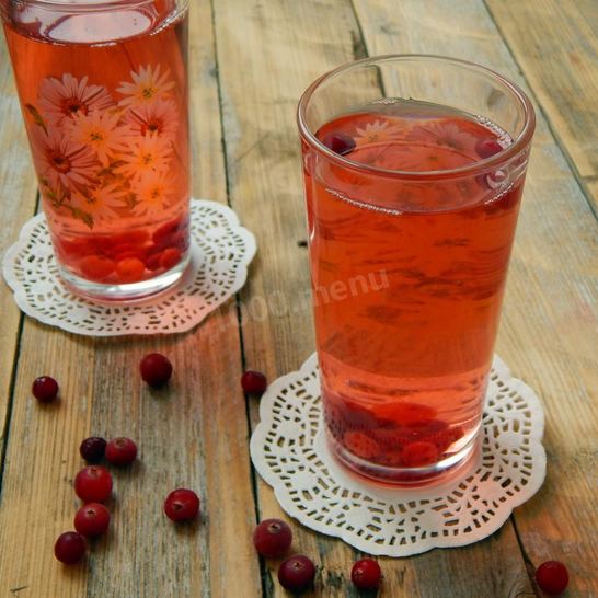 Рецепт компота из клюквы замороженной