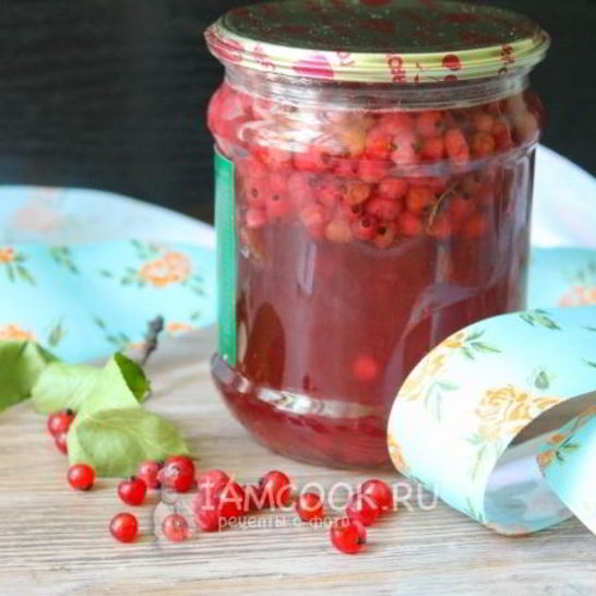 Рецепт компота из красной смородины на зиму