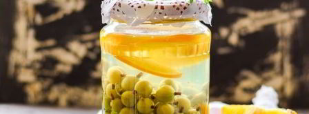 компот из крыжовника с апельсином. Шаг 10