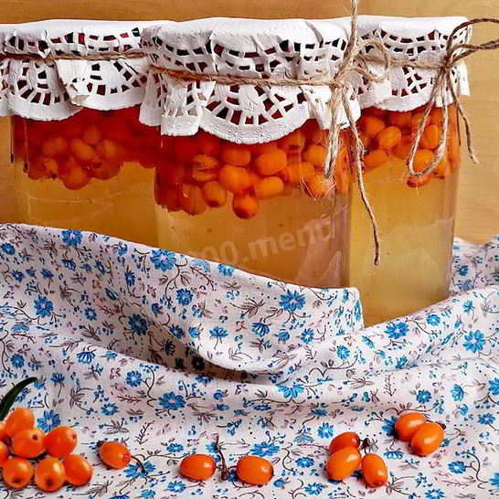 Рецепт компота из облепихи на зиму