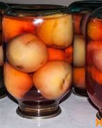 Компот из персиков на зиму