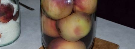 компот из персиков на зиму. Шаг 11