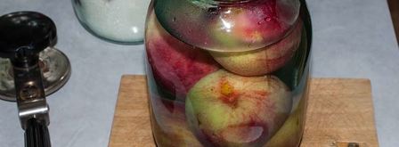 компот из персиков на зиму. Шаг 3