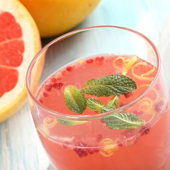 Рецепт компота из помело, апельсина, лимона и грейпфрута