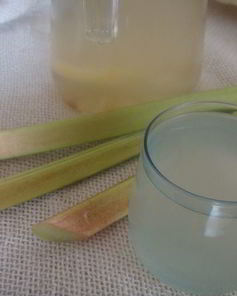 Компот из ревеня