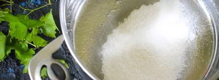 компот из синего винограда на зиму. Шаг 5