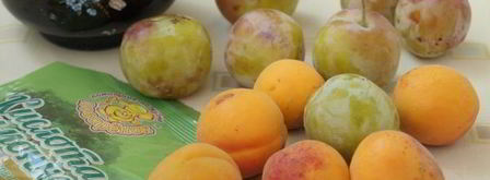 компот из сливы и абрикоса на зиму. Шаг 3