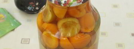 компот из сливы и абрикоса на зиму. Шаг 8