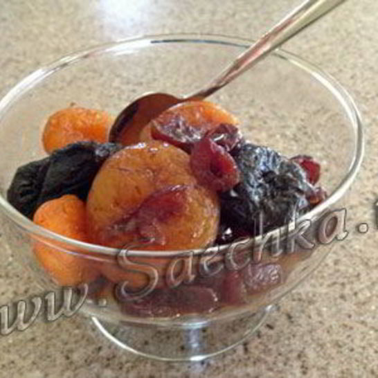 Рецепт компота из сухофруктов