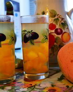 Компот из тыквы в мультиварке