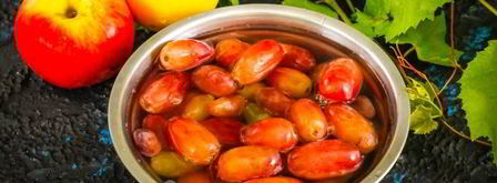 компот из винограда и яблок на зиму. Шаг 7