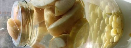 компот из винограда с яблоками в зиму. Шаг 6