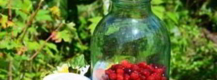 компот из вишни и малины. Шаг 2