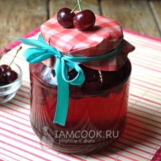 Рецепт компота из вишни на зиму без стерилизации