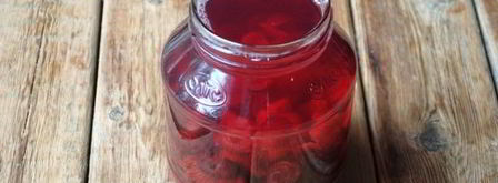 компот из вишни на зиму без стерилизации. Шаг 11