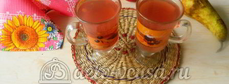 компот из яблок, груш и ягод. Шаг 5