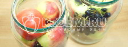 компот из яблок и черноплодной рябины. Шаг 4